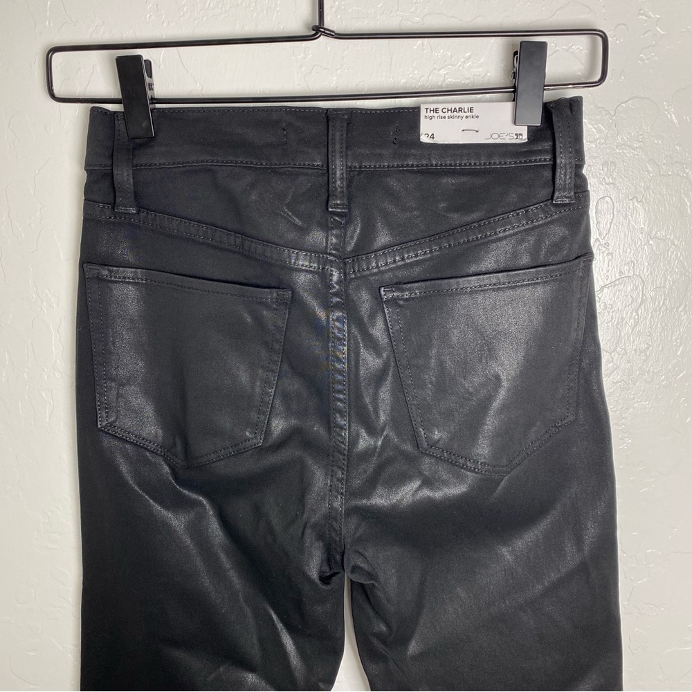 Joe’s “The Charlie” Black High Rise Skinny Jeans - Picture 12 of 13